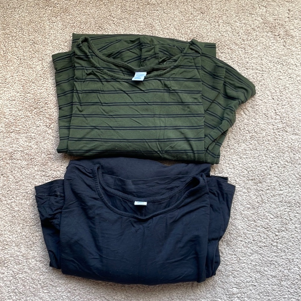 Old Navy long sleeve swing dresses
